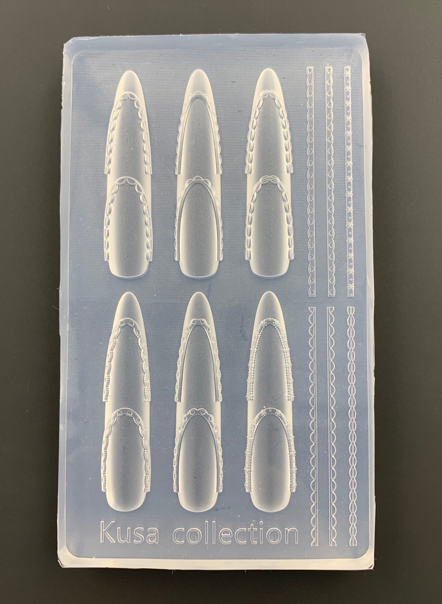 Lace Pattern Mold-DIY Resin Crafting Nails French Style Nail (KCM1100S101)