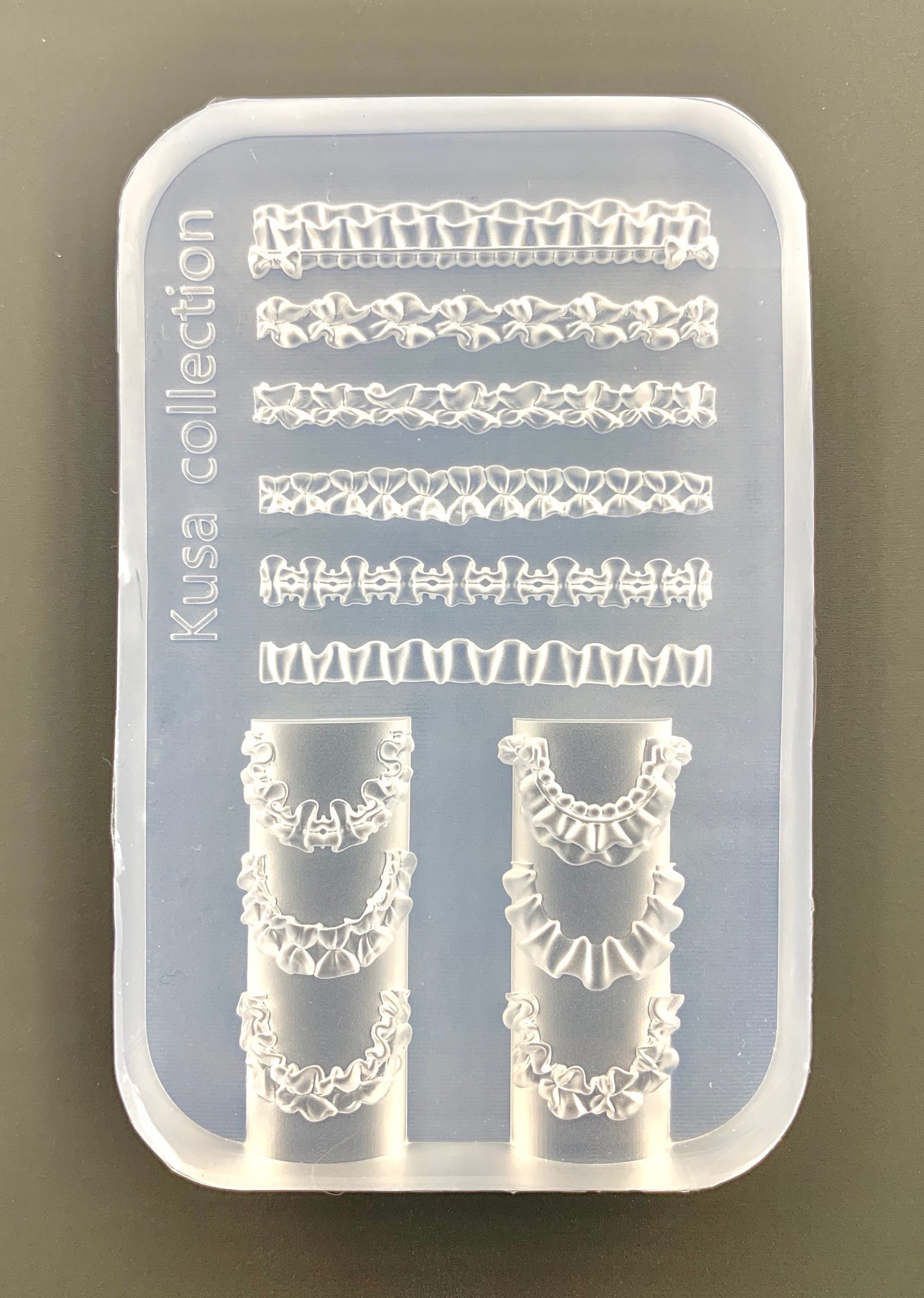 Ruffles Pattern Mold-DIY Crafting Nails Resin Project (KCM1100S102)