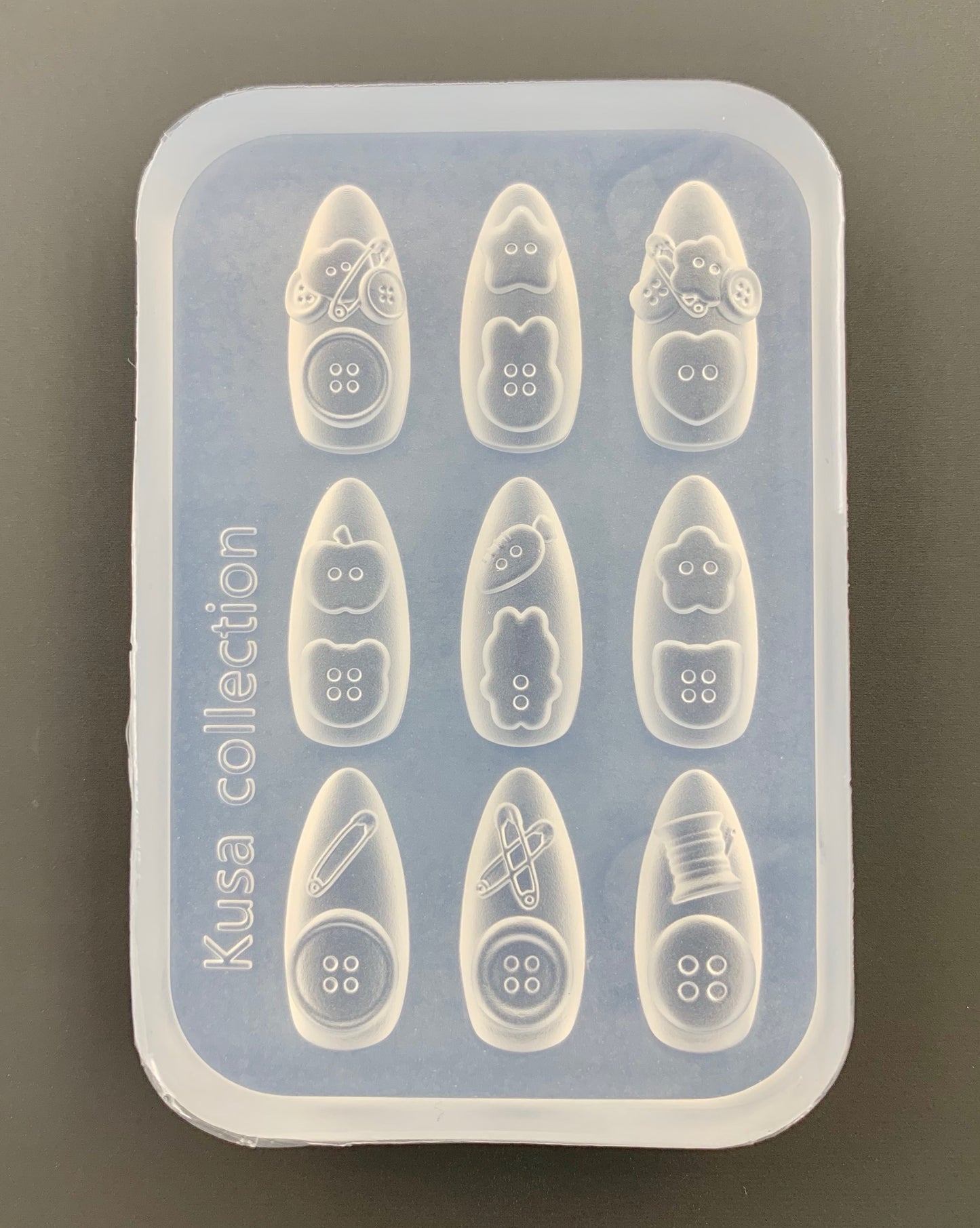 Buttons Pattern Mold-Nails Hair Accessory DIY (KCM1100M108)