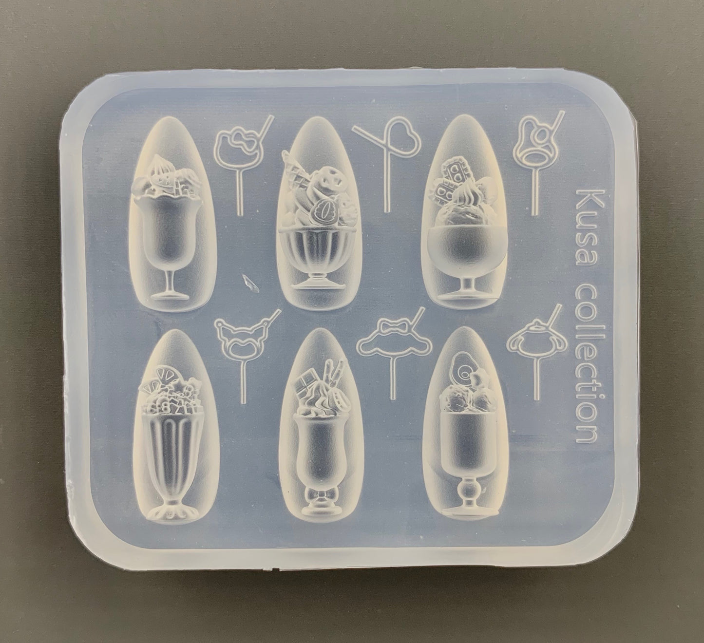 Cup Ice Cream Mold-DIY Resin Nails Decorations (KCM1100S109)