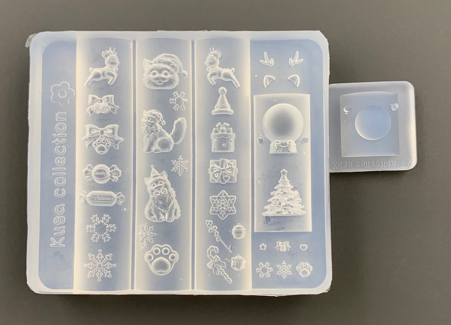 Christmas Theme Mold-DIY Nails Art Resin Designs (KCM1200M115)